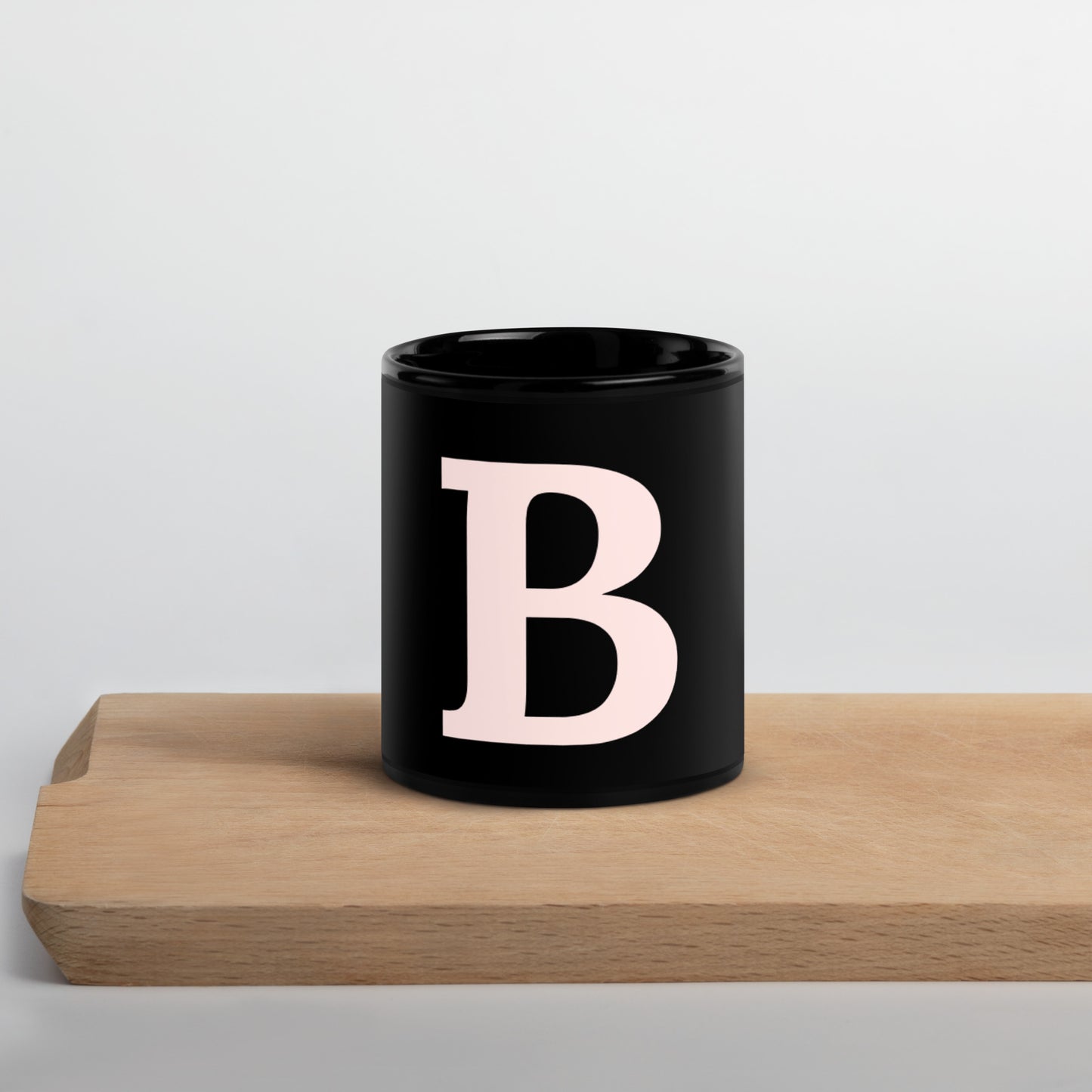 "B" Initial Mug