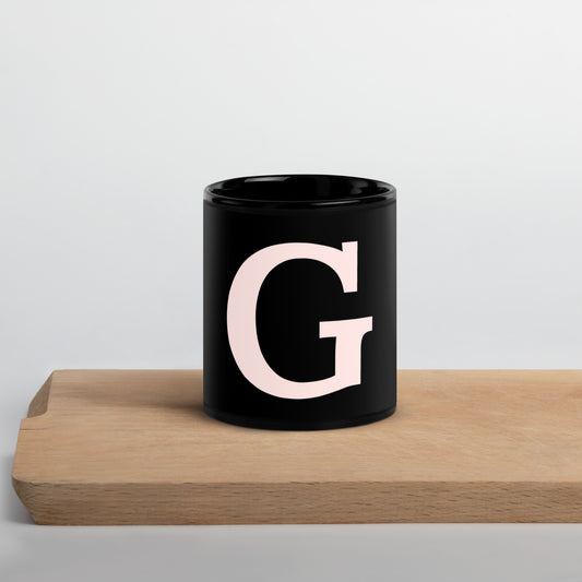 "G" Initial Mug