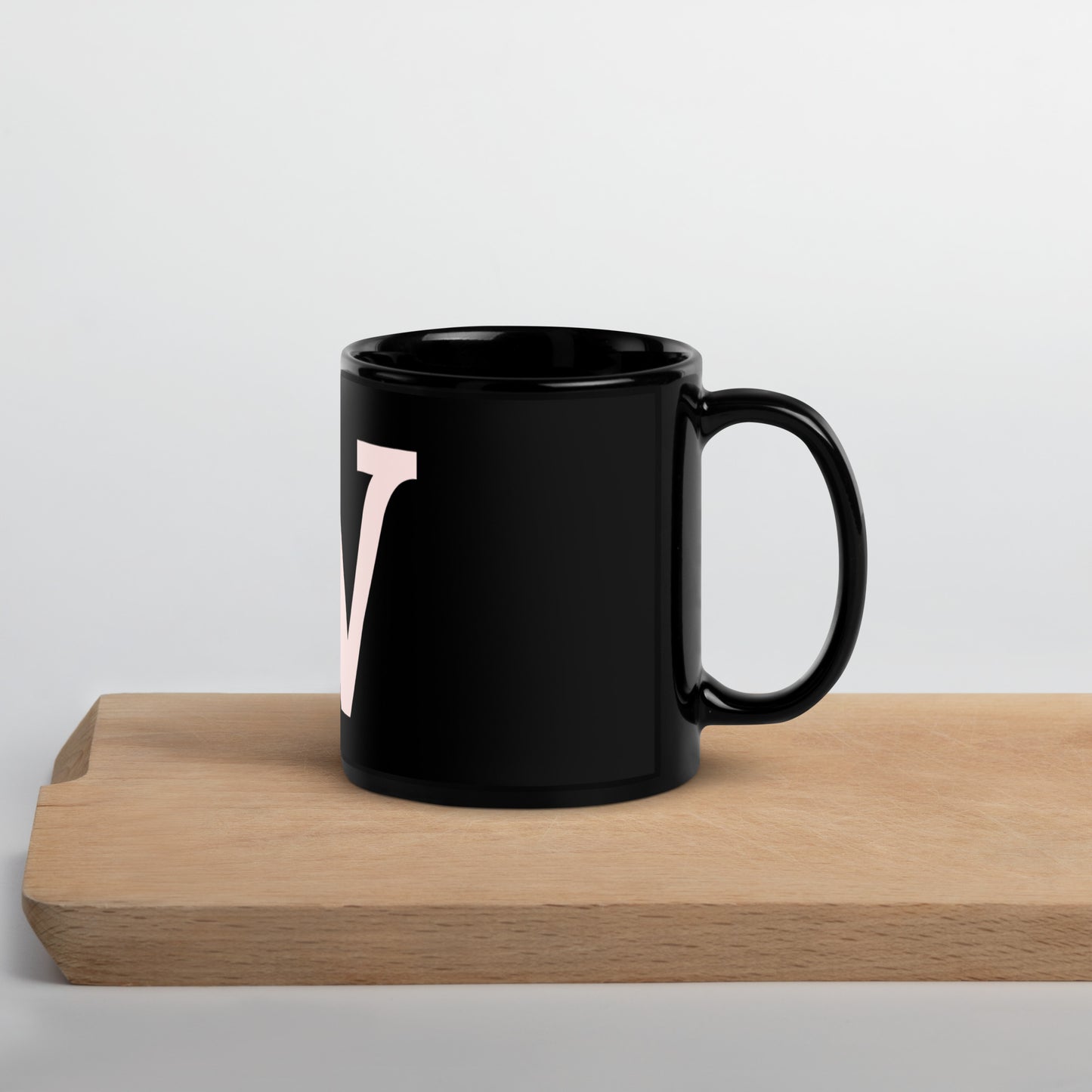 "W" Initial Mug
