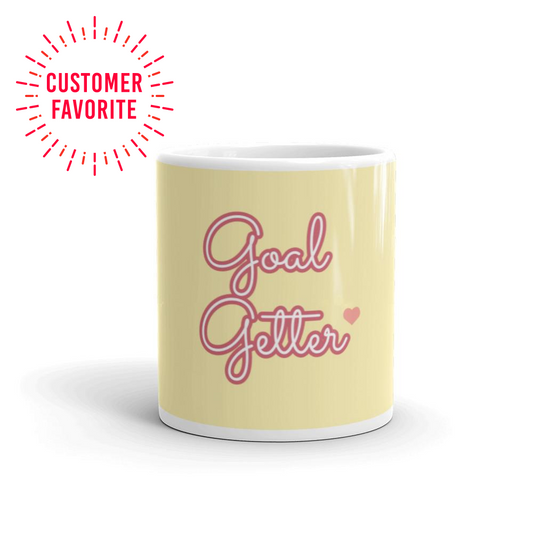 Yellow Goal Getter Mug