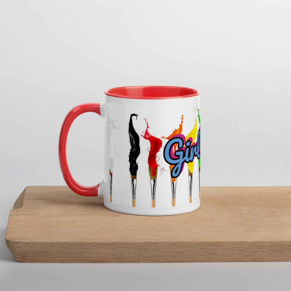 Girl Gang Paint Brush Mug