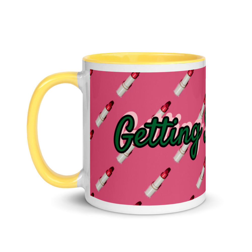 Getting Shit Done Lipstick Mug