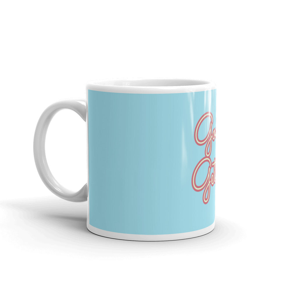 Blue Goal Getter Mug