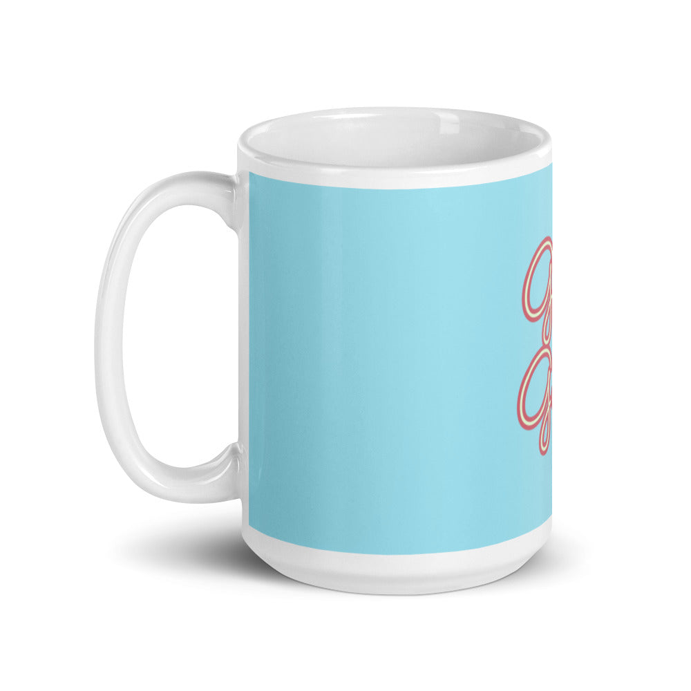 Blue Goal Getter Mug