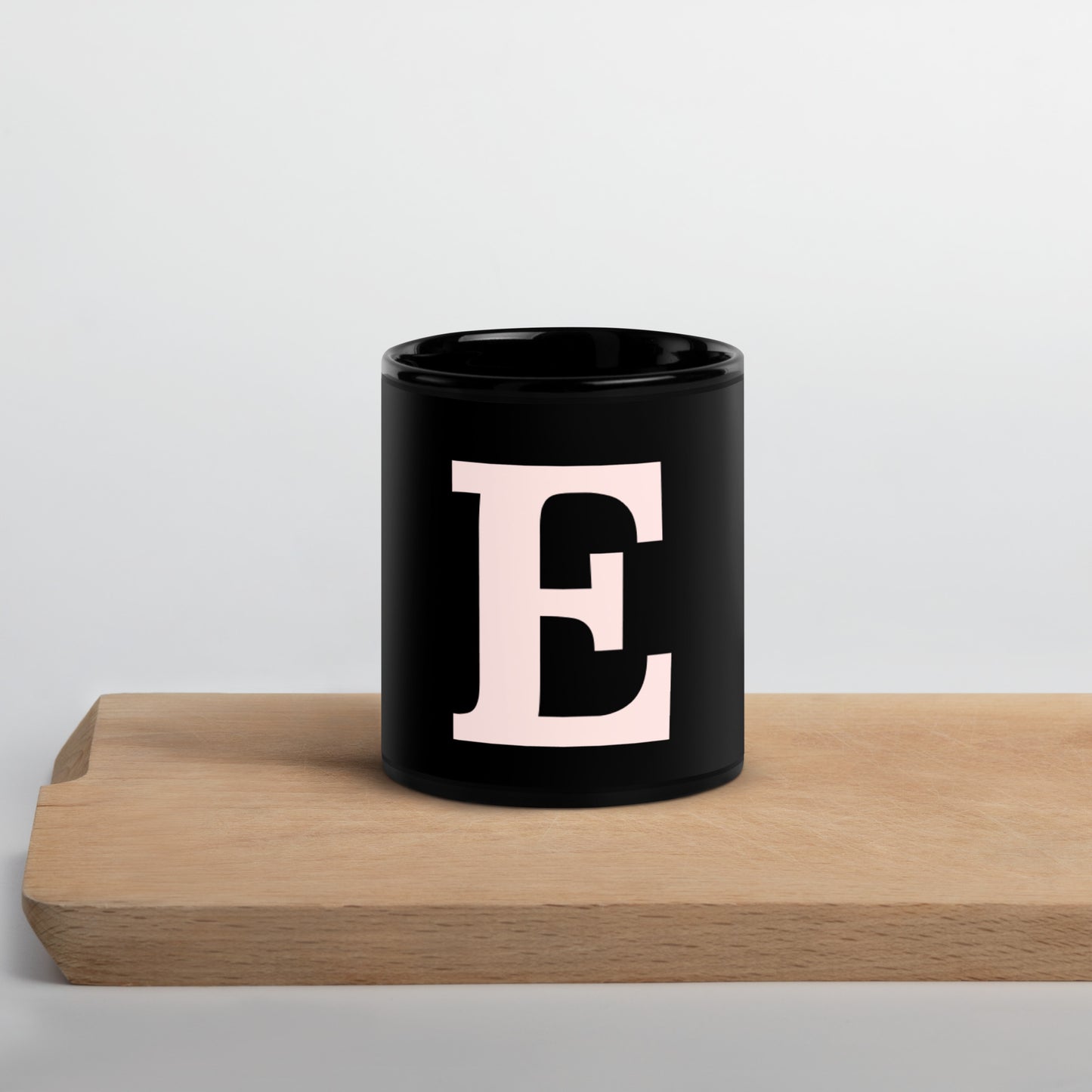 "E" Initial Mug