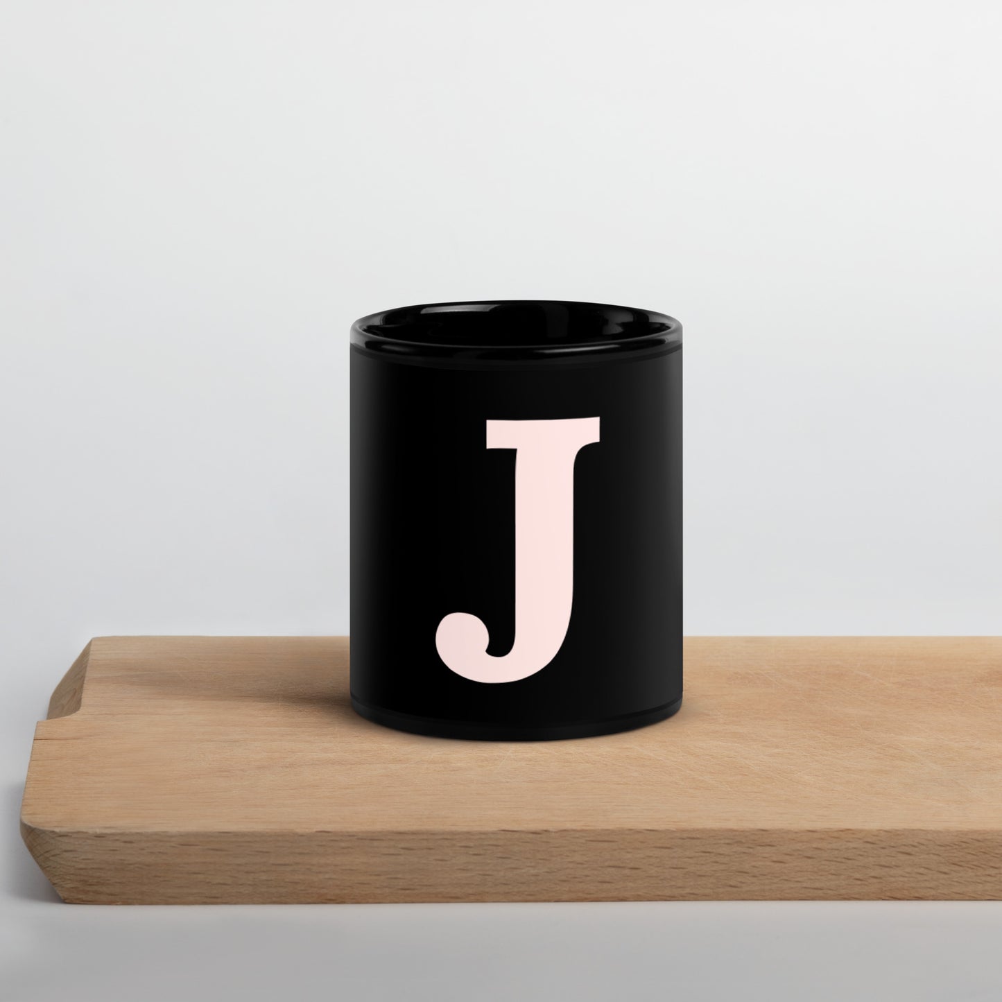 "J" Initial Mug