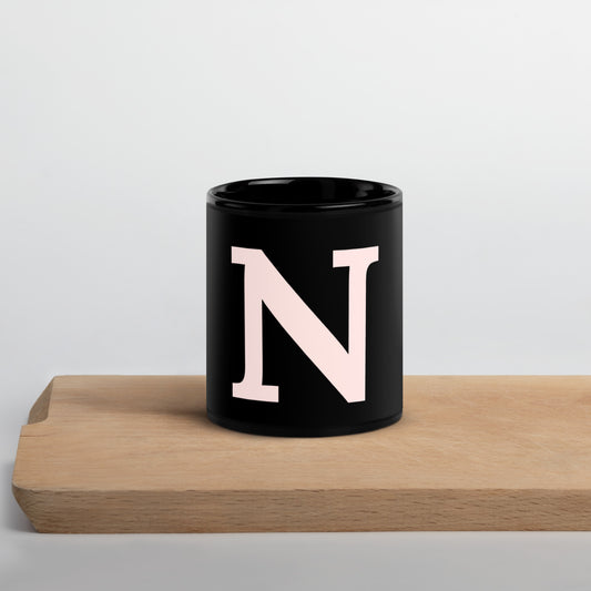 "N" Initial Mug