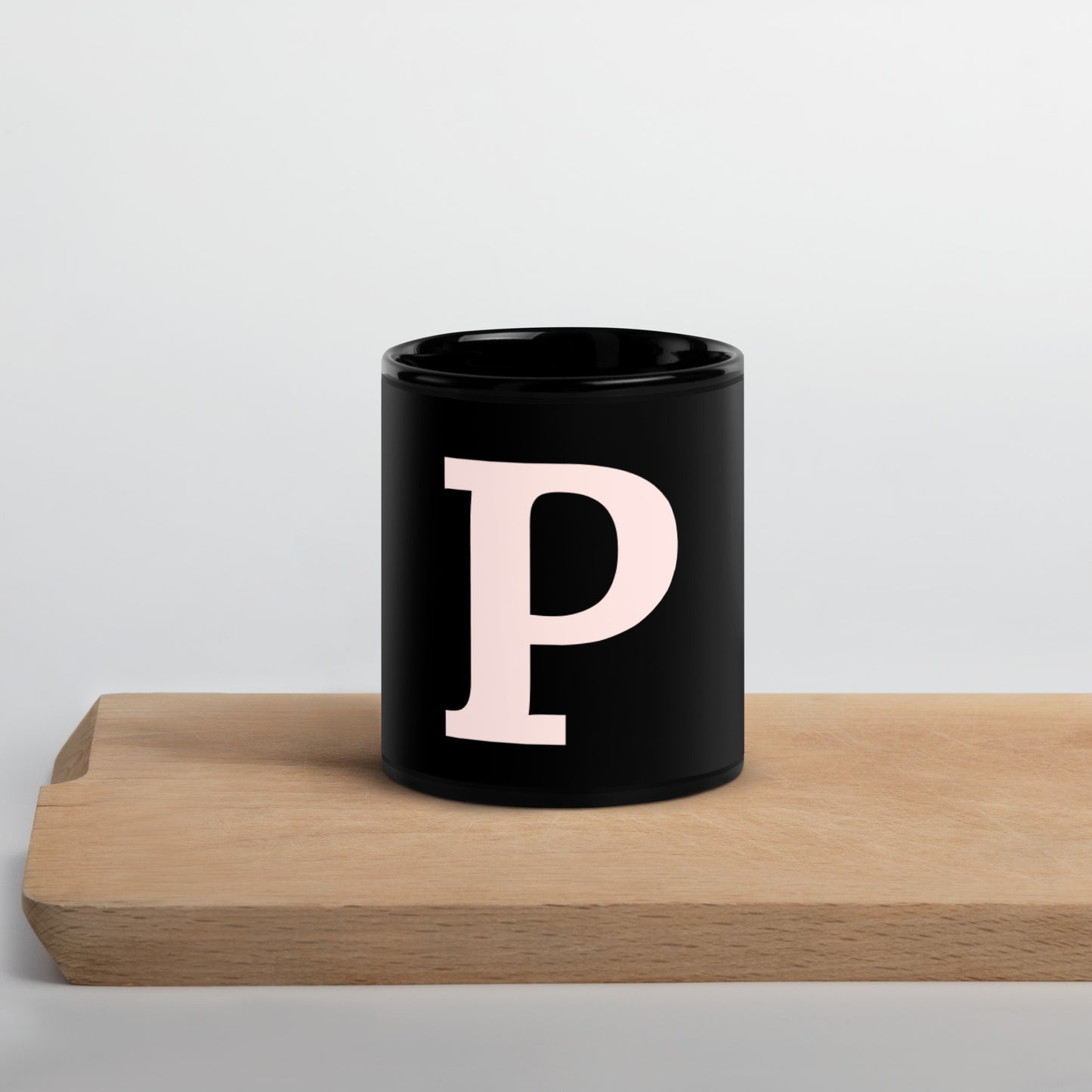 "P" Initial Mug