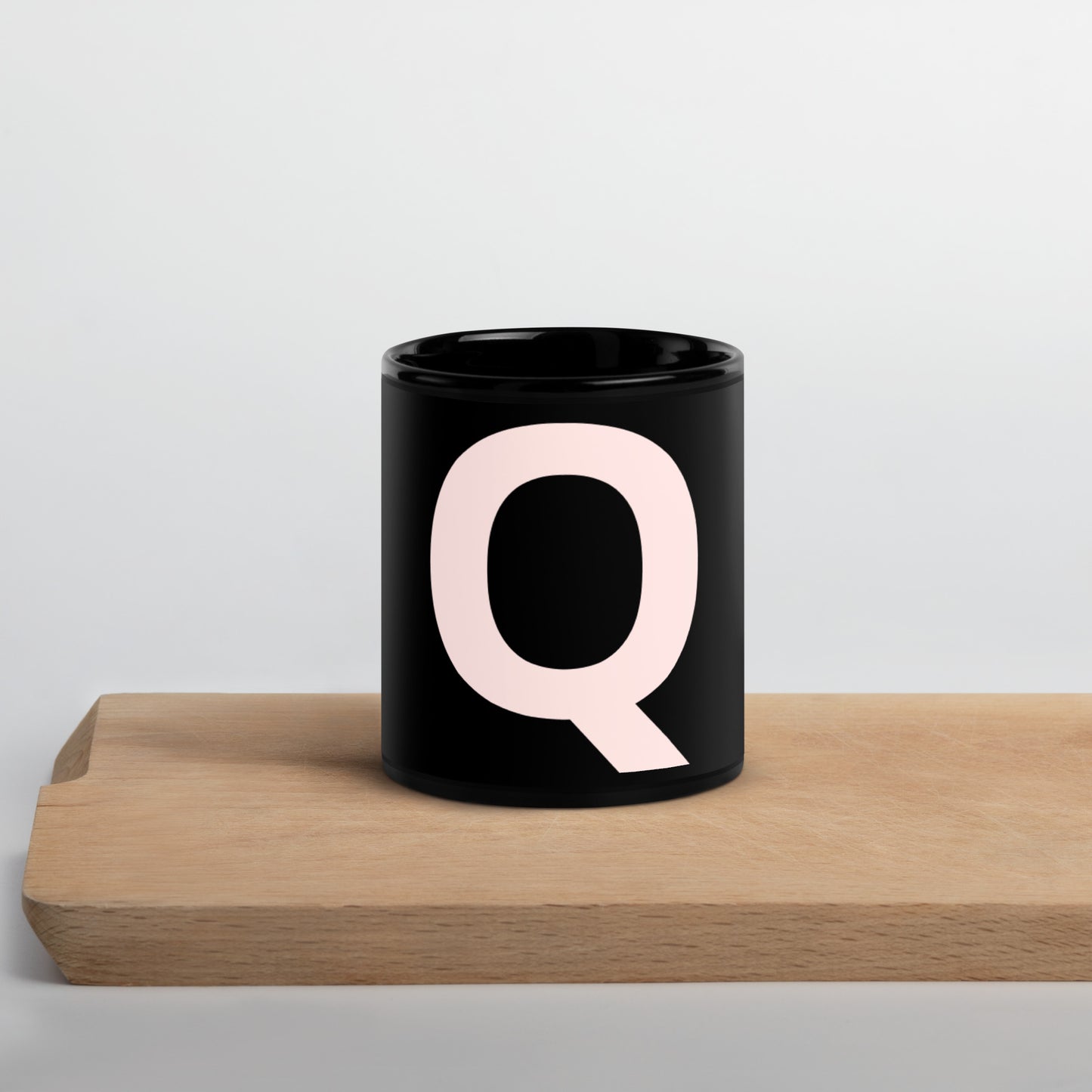 "Q" Initial Mug