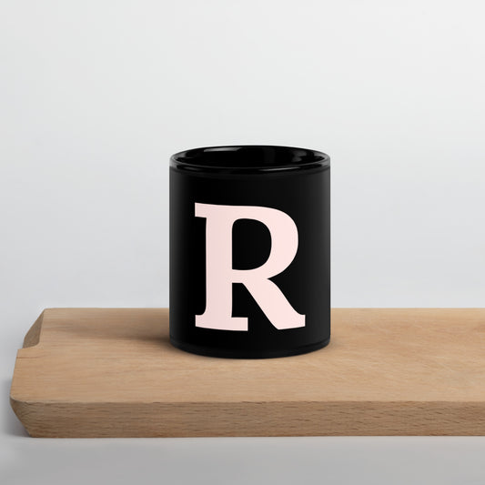 "R" Initial Mug