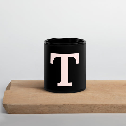 "T" Initial Mug