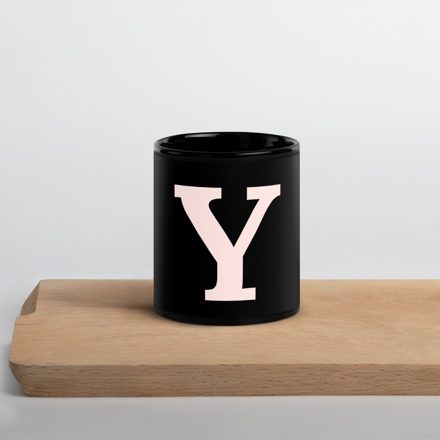 "Y" Initial Mug