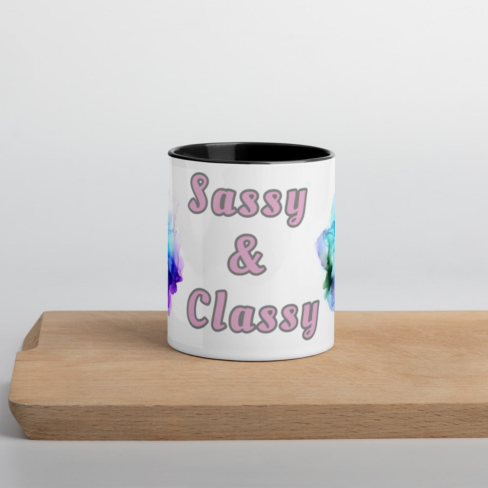 Sassy & Classy Watercolor Mug