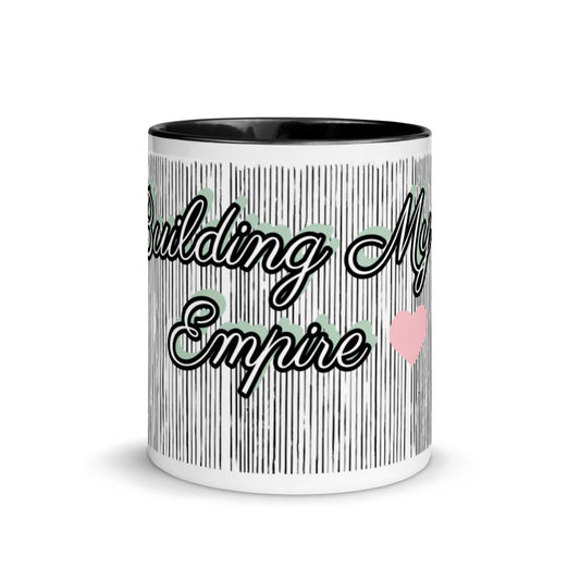 Building My Empire Stripe Mug