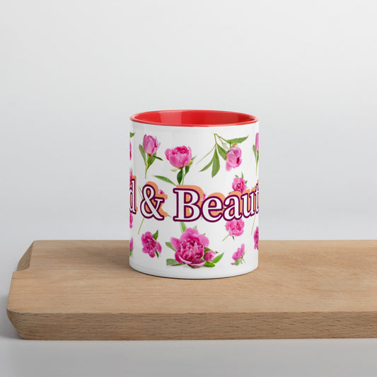 Bold & Beautiful Peonies Mug