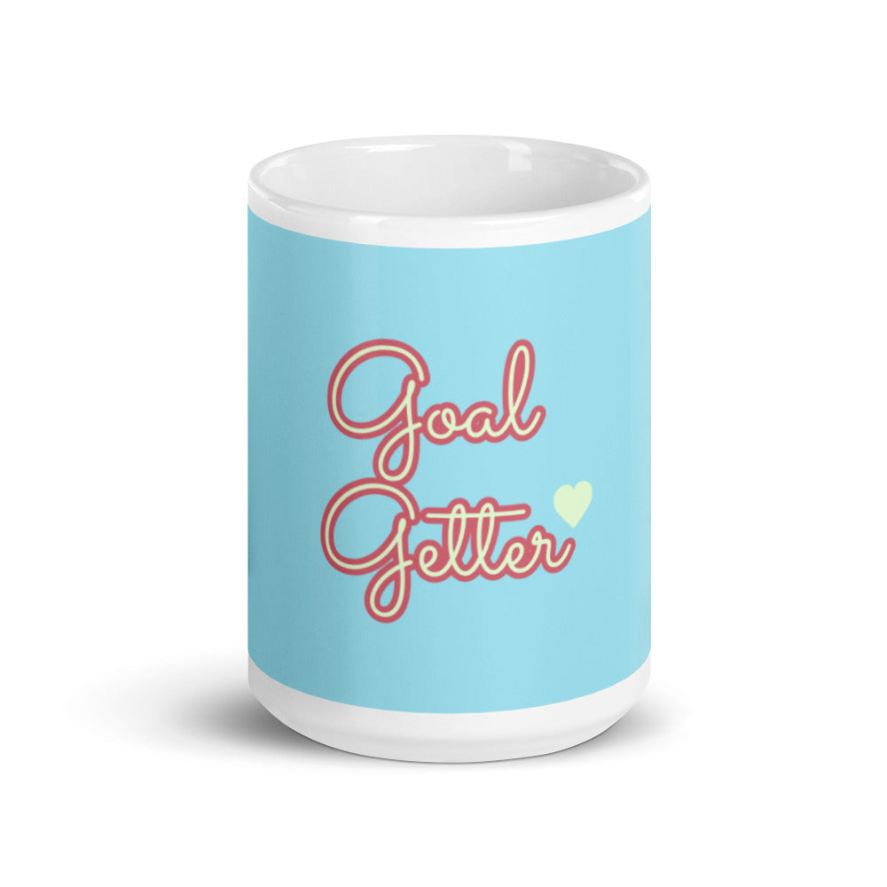 Blue Goal Getter Mug